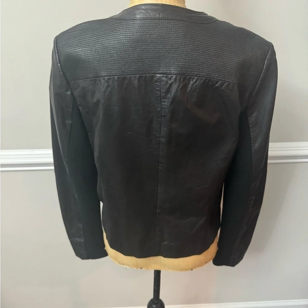 Badgley Mischka‎ leather jacket L